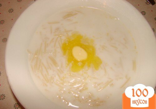 Фото рецепта: «Молочный суп с вермишелью»