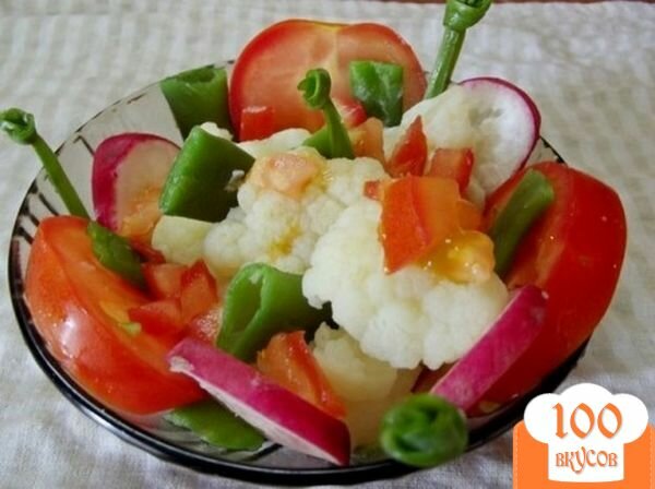 Фото рецепта: «Салат из вареных овощей»