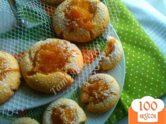 Фото рецепта: «Песочное печенье с яблочно-медовой начинкой»