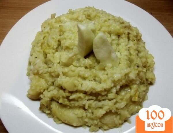 Фото рецепта: «Рис с яблоками»