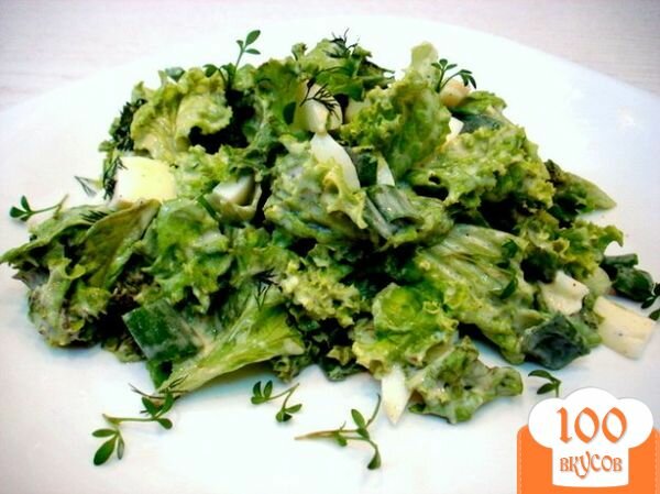 Фото рецепта: «Салат из листового салата»