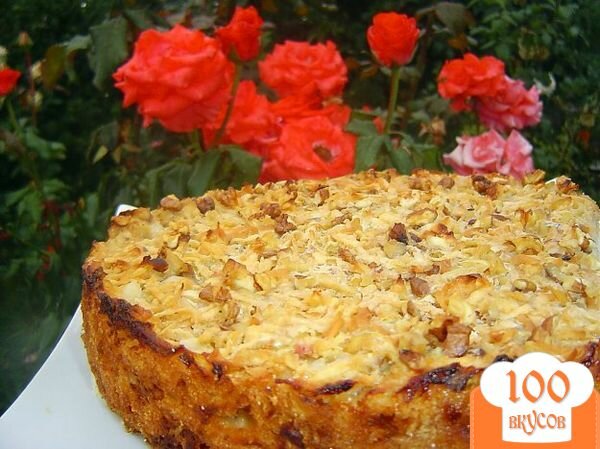 Фото рецепта: «Яблочный пирог болгарский»