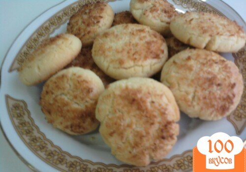 Фото рецепта: «Печенье в кокосовой панировке»