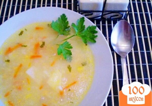 Фото рецепта: «Рисовый суп с икрой карася»