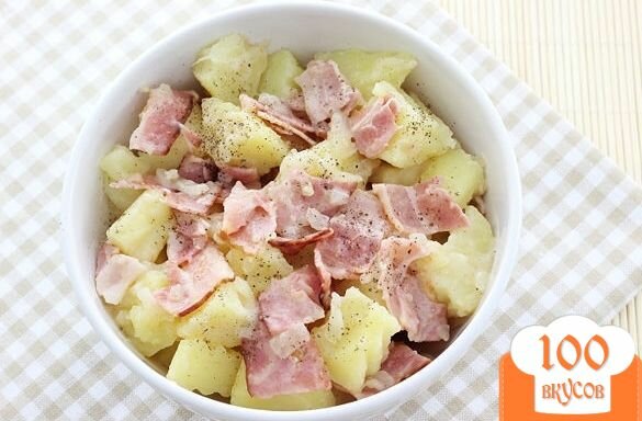 Фото рецепта: «Салат из картофеля без майонеза»