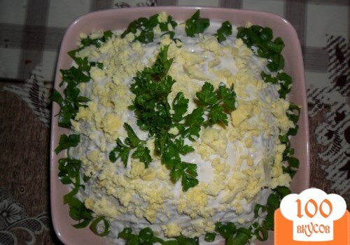 Фото рецепта: «Салат из сардины»