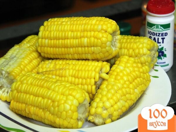 Фото рецепта: «Кукуруза на пару»