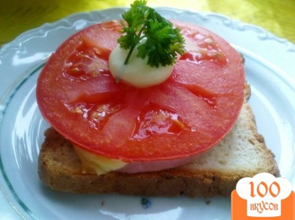 Фото рецепта: «Горячие бутерброды второй вариант»