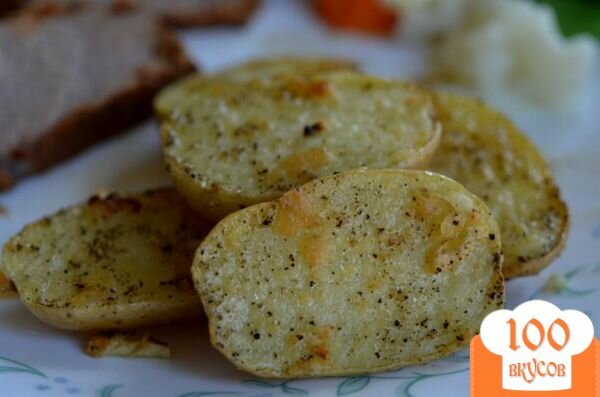 Фото рецепта: «Картофель с лимонно-чесночным вкусом»