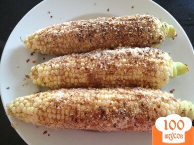 Фото рецепта: «Жареная кукуруза»