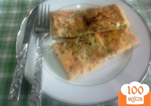 Фото рецепта: «Ёка - абхазское блюдо из лаваша»