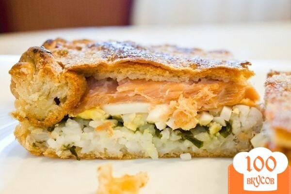 Фото рецепта: «Пирог с рыбой»