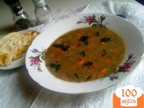 Фото рецепта: «Суп из чечевицы по-венгерски»