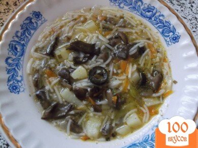 Фото рецепта: «Постный грибной суп.»