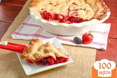 Фото рецепта: «Сладкий ягодный пирог»