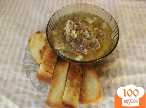 Фото рецепта: «Бараний суп с гречкой»