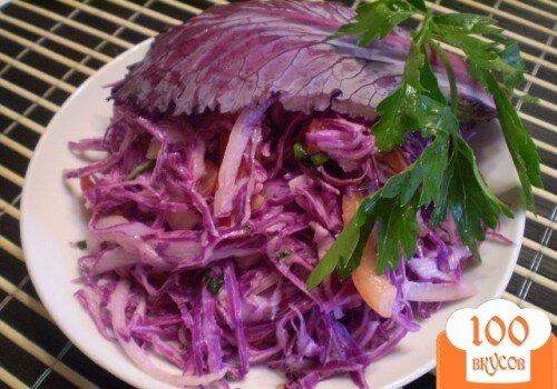 Фото рецепта: «Салат из капусты»