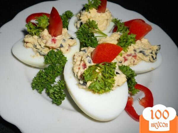Фото рецепта: «Яйца фаршированные»