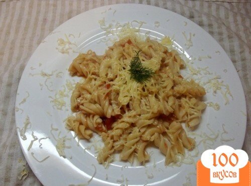 Фото рецепта: «Макароны с овощным соусом»
