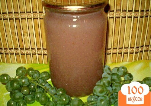 Фото рецепта: «Натуральный виноградный сок из соковарки»