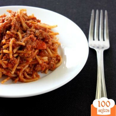 Фото рецепта: «Мясной соус к спагетти»