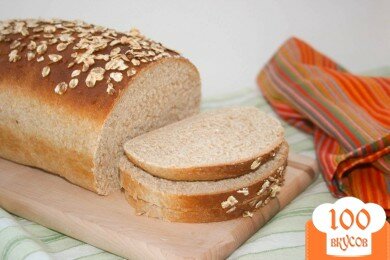 Фото рецепта: «Овсяной хлеб с медом»