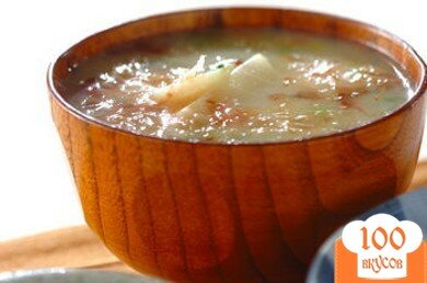 Фото рецепта: «Белый мисо-суп из репы»