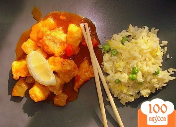 Фото рецепта: «Рыба по-китайски в кисло-сладком соусе»