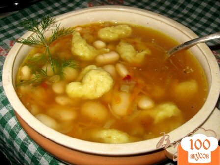 Фото рецепта: «Фасолевый суп по -сербски»