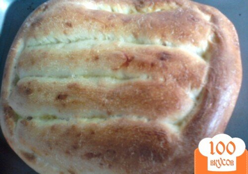 Фото рецепта: «Домашний хлеб из сыворотки и домашний творог»