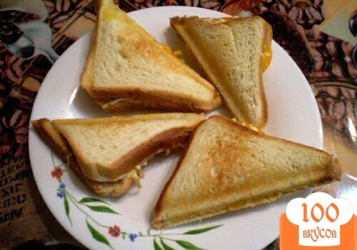 Фото рецепта: «Сэндвич с мясным паштетом»