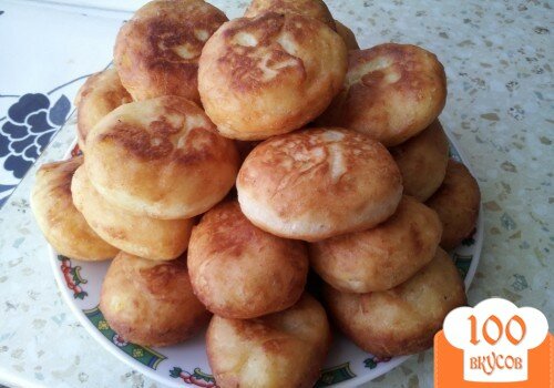 Фото рецепта: «Картофельные пончики на дрожжевом тесте»