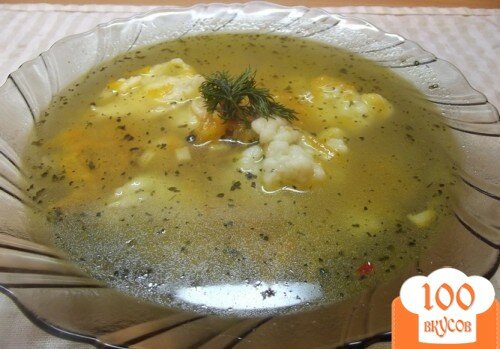 Фото рецепта: «Суп с клецками»