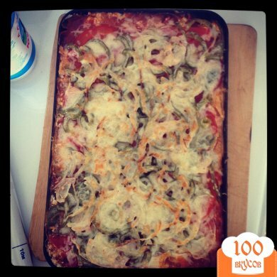 Фото рецепта: «Пицца(домашняя)🍕🍕»