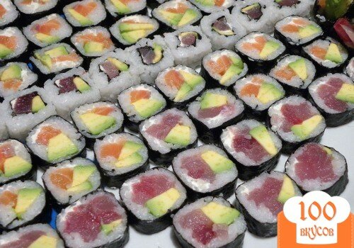 Фото рецепта: «Суши со свежим тунцом»