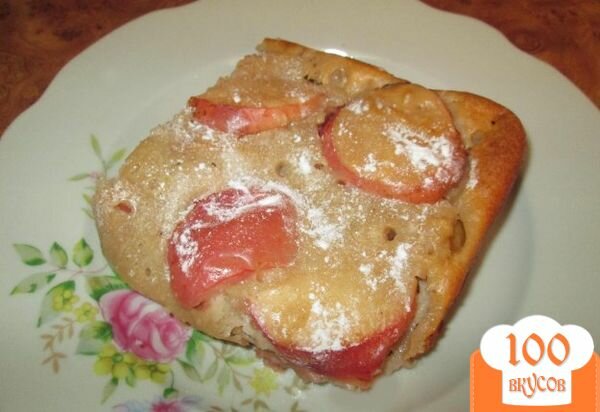 Фото рецепта: «Яблочный пирог на детском творожке»