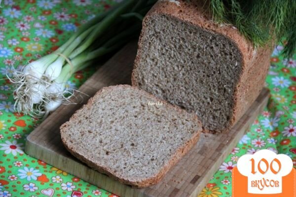 Фото рецепта: «Хлеб с мукой "кама"»
