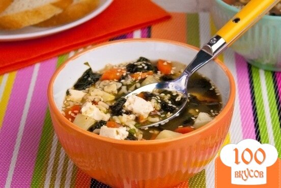 Фото рецепта: «Суп с нори»