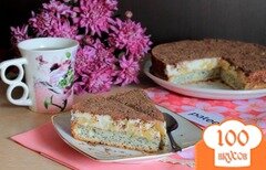 Фото рецепта: Маковый торт Киевляночка
