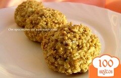 Фото рецепта: Печенье гхуриба с кунжутом