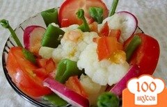 Фото рецепта: Салат из вареных овощей