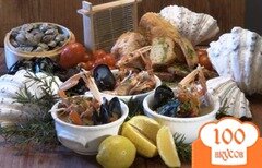 Фото рецепта: Рыбный суп с оливками