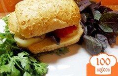Фото рецепта: Кавказский сэндвич с бараниной