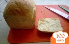 Фото рецепта: Хлеб с молоком и кефиром