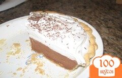 Фото рецепта: Шоколадный пирог Французский шелк