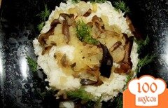 Фото рецепта: Рис с маринованными грибами