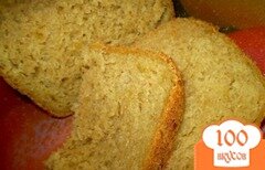Фото рецепта: «Хлеб с пшеничными отрубями и жареным луком»