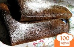 Фото рецепта: Шоколадные блинчики от Пьера Эрме