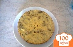 Фото рецепта: «Пирог с картофелем и грибами в мультиварке»