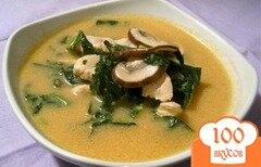 Фото рецепта: Куриный суп с карри